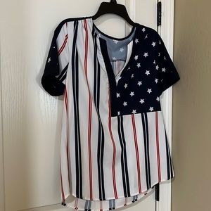 Patriotic blouse